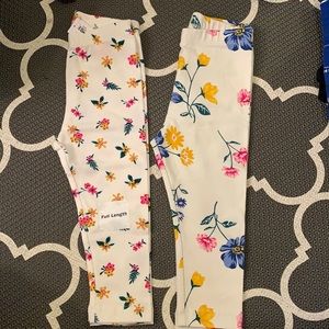 Lot of 2 girls leggings 18-24 months NWT